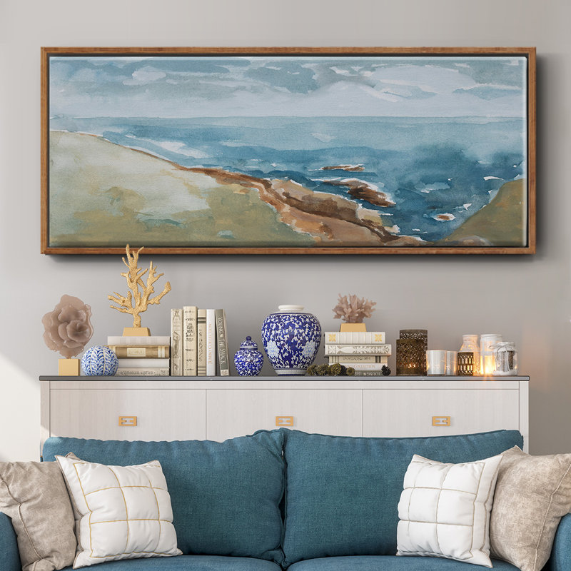 Falaises de Sonoma, toile encadrée