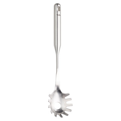 Fissler Essential Pasta Fork, 18/10 Stainless Steel Kitchen Utensil for Serving Pasta & Noodles, Ergonomic Handle, Dishwasher Safe