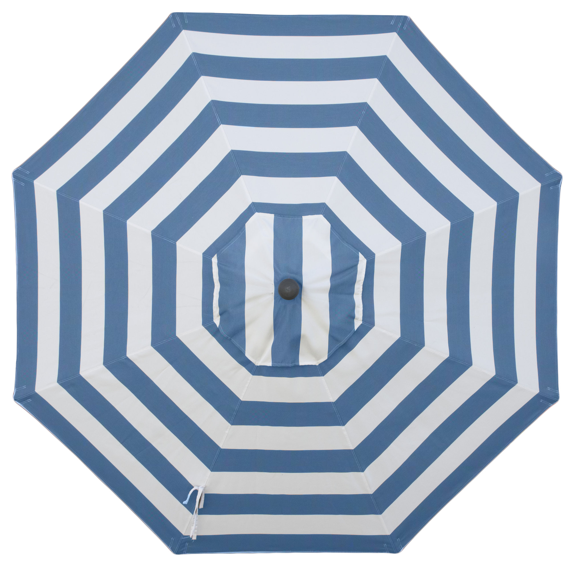 Natalie 8' 8" Market Sunbrella® Umbrella, Black Sapphire, Cabana Regatta Sunbrella®