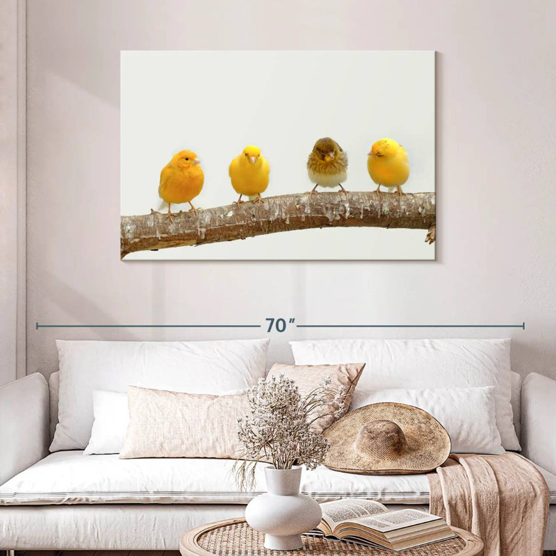 Brampt Four Canary Birds
