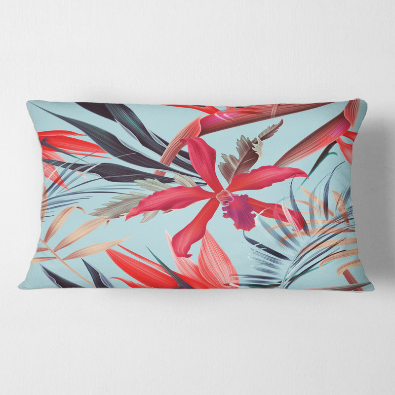 Floral Throw Pillow