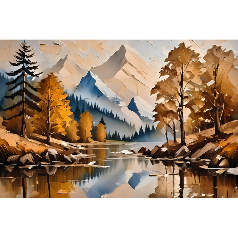 Retraite d'automne, H 20 po x l 30 po