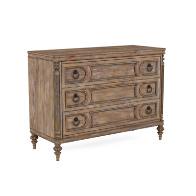 3 Drawer 49" W Solid Wood Dresser by A.R.T.