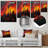 Red Industrial Factory Polution III - Factories Wall Decor-872740489-872740491