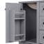 Meuble-lavabo de 24 pouces avec lavabo en céramique intégré, comprenant une tablette double couche montée sur la porte, des tiroirs à fermeture douce et une porte d'armoire à fermeture douce.-1683094220