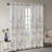 Burnout Printed Curtain Panel-874035216