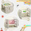 Ensemble 3 pièces de table de jeu et de chaises pour enfants Katara-1281568322