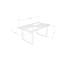 Tyree Oak Metal Base Dining Table-1521073147-1521073149