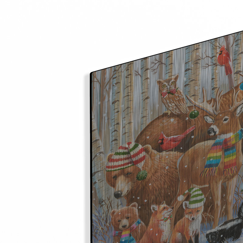 «Magical Forest Holiday» par William Vanderdasson, H 12 po x l 16 po