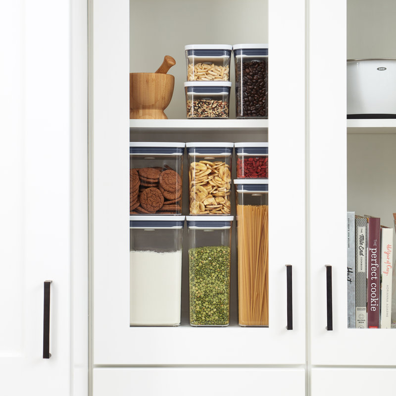 Clear BPA-Free 10-Piece Rectangular Food Storage Set