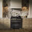 ZLINE Autograph 36 in. Classic Gas DuoPro Range in Satin Steel and Champagne Bronze Accents-1717867642-1717867641
