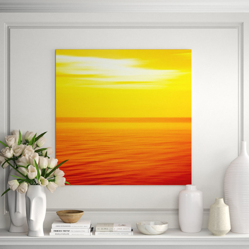 Horizon II Print by Kyle Goldie, Image Brush Gel, 40" H x 40" W x 1.5" D