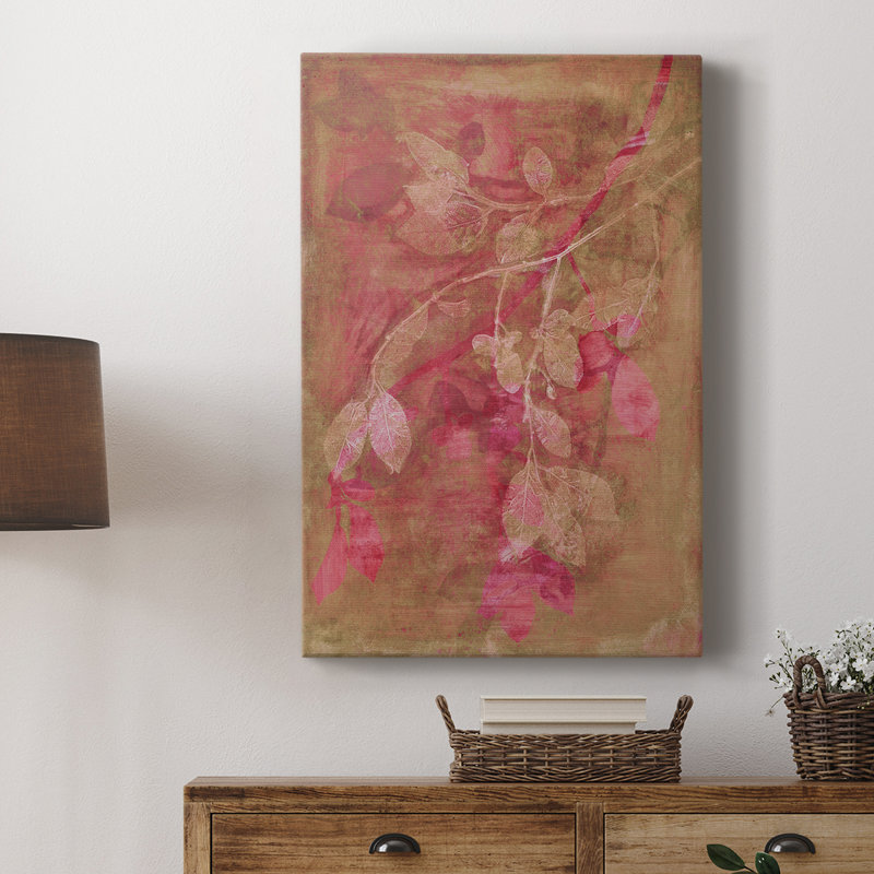 Branching Out IV -Galery Enveloppé Cavas, H 48 po x l 32 po