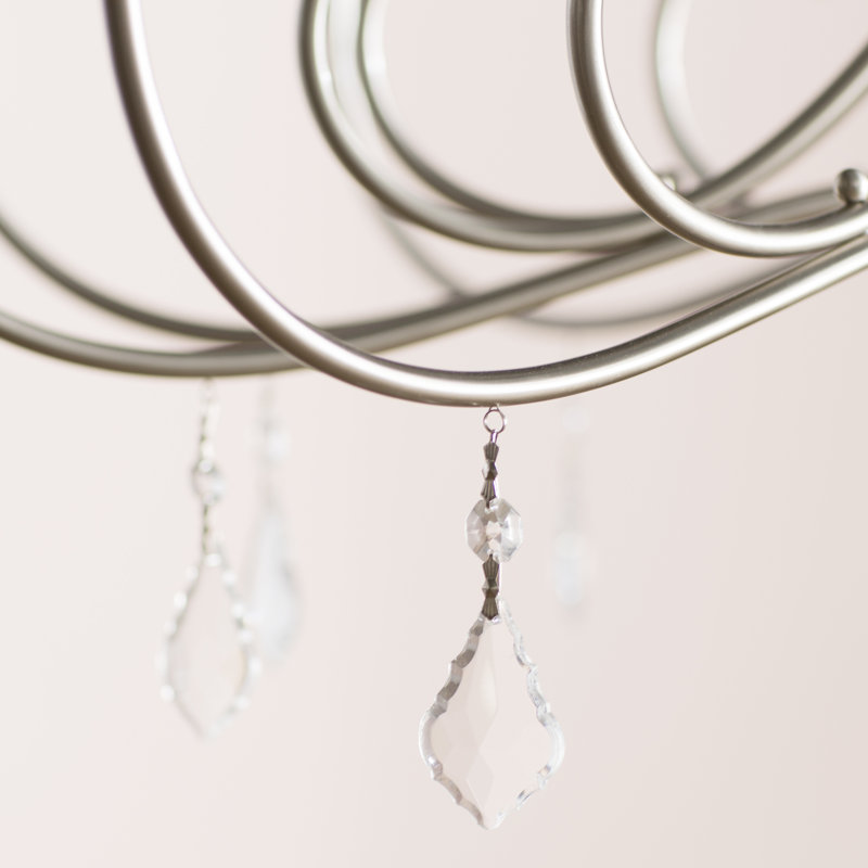 Blaney 15 - Light Dimmable Chandelier, Brushed Nickel