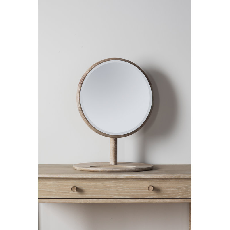 Gulfport Round Freestanding Mirror