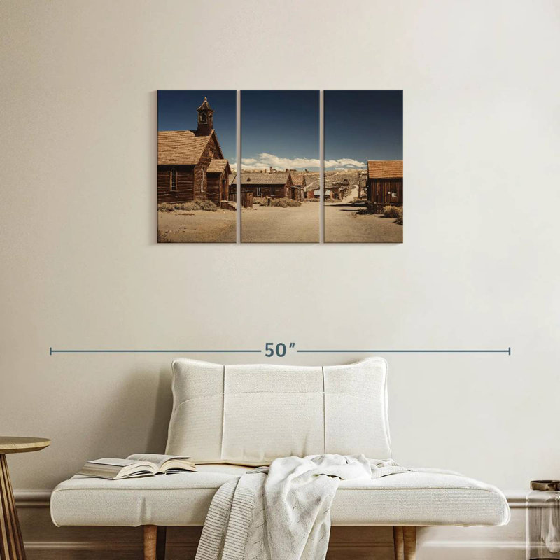 Lelar Bodie Ghost Town, 20" H x 33" W
