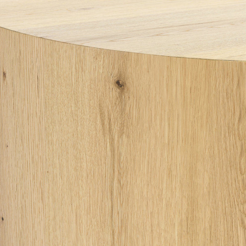 Layne 42" Round Coffee Table Natural, Natural