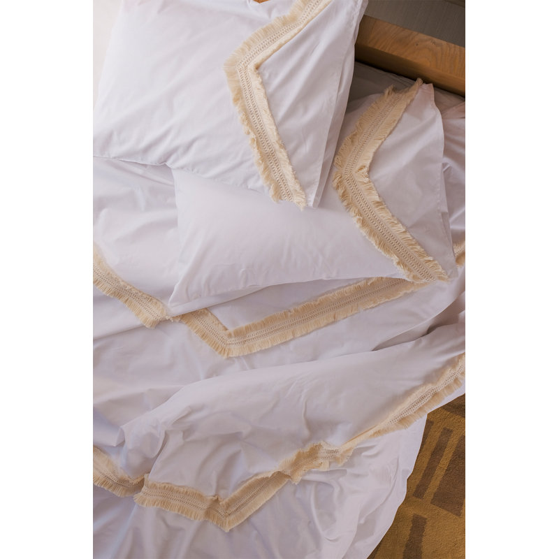 No Pattern Duvet Cover Set with Pillowcases, Single - 1 Standard Pillowcase