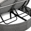 Lit de jour d'extérieur luxueux avec dossier réglable et accessoires pratiques pour une détente ultime-791669008