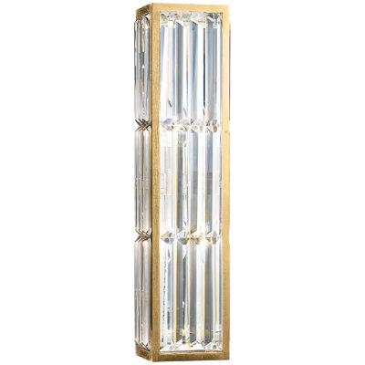 Crystal Enchantment Flush Mounted Sconce