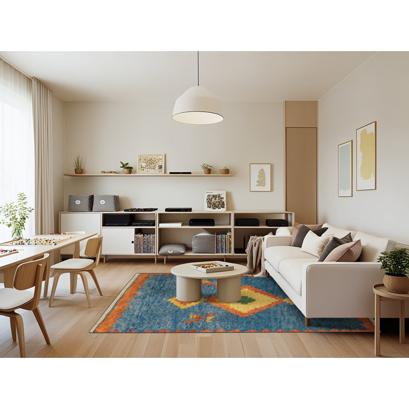 Tapis abstrait et moderne 5204, Rectangle 7 pi x 9 pi