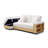 Convertible Sleeper Sofa Couch with Box and Drawer,2 Cup Holders-1535698801