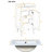 18-Inch Modern Freestanding Small Bathroom Vanity With Ceramic Sink, Storage Cabinet With Adjustable Shelf-390413386