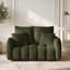 Causeuse rembourrée en tissu 58 po-498059230