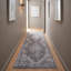 Tapis gris foncé / bleu Tava-807345754