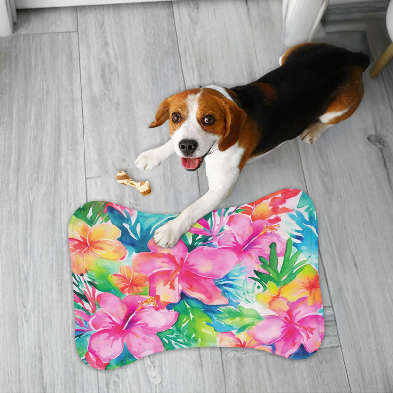 Tapis aquarelle 1 pièce