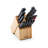 Farberware Edgekeeper 14-Piece Triple-Rivet Knife Block Set with Built-In Sharpener