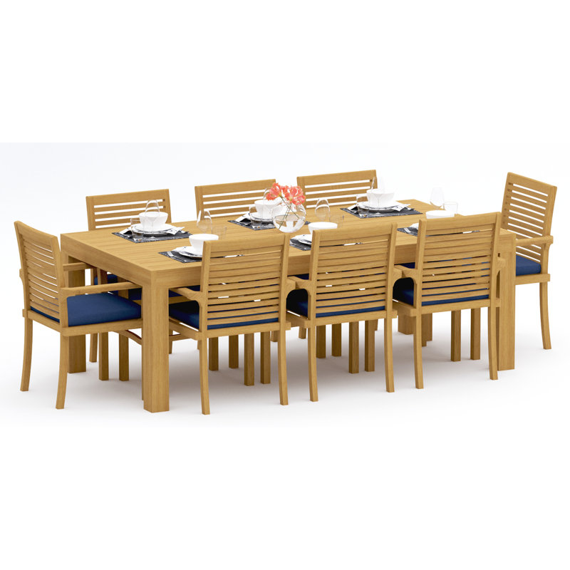 Ensemble repas extérieur pour 8 personnes Mas