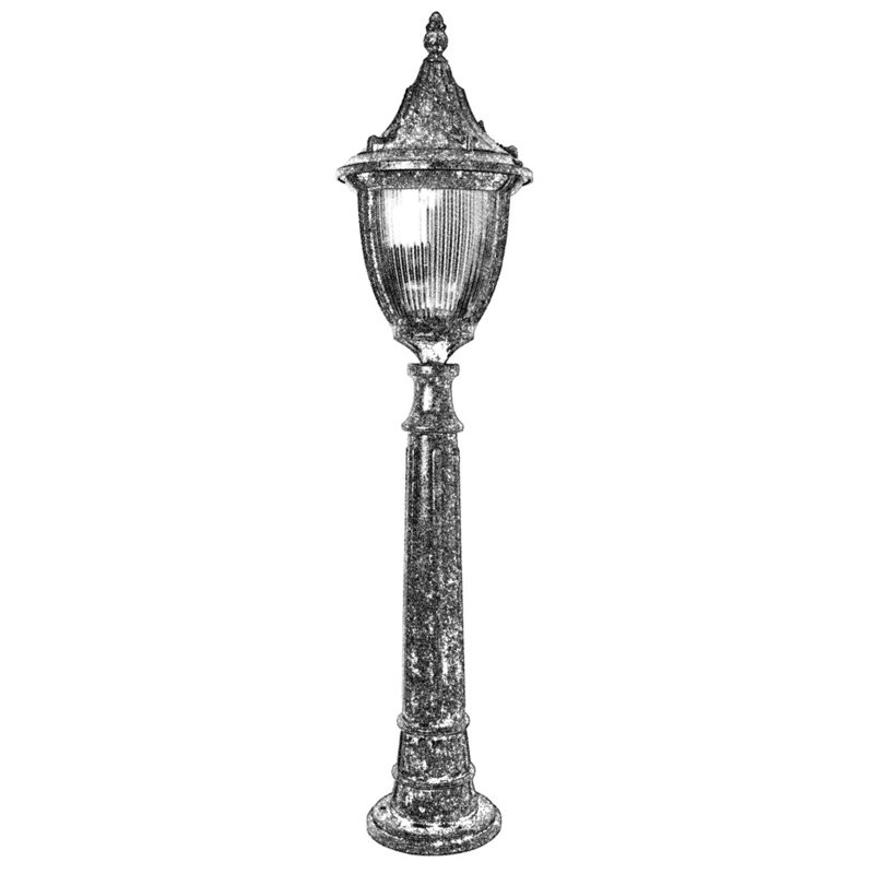 Aarjan Frosted Lamp Post (Full)
