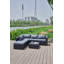 Canapé modulaire d'extérieur de 86 po avec coussins Brack-565298171-565298172