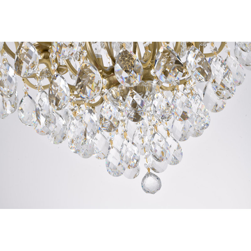 Lustre en cristal 8 lumières Traditional