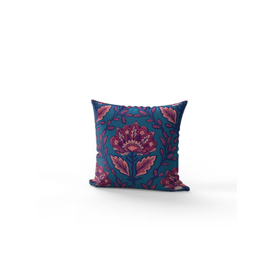 Housse et insert de coussin décoratif carré en polyester Allegheny