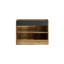 30" Mid-Century Modern Floating Vanity Cabinet Base In Warm Oak, Wall-Hung With Soft-Close Doors (Sink Not Included)