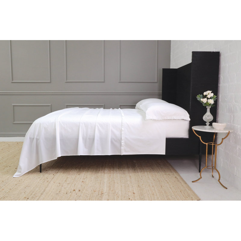 Audrey Percale Sheet Set, Twin Sheet Set + 1 Pillowcase