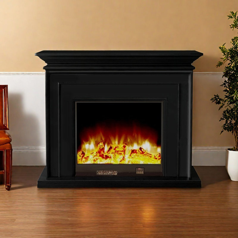 Obregon, 35.43" H x 39.37" W x 13" D, Black