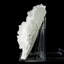 Prehnite sur calcédoine blanche neige