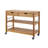 Jones Street Solid Wood Top Kitchen Island