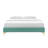 Sutton Performance Velvet Bed Frame-195014844-228178906