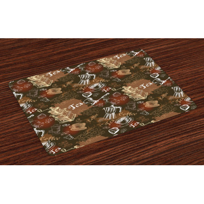 Dustin European Coffee Culture Placemat