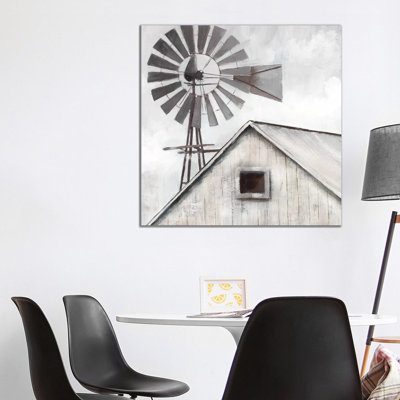 Lofty View 1 Piece Wall Art on Canvas