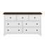 Commode 7 tiroirs avec grande commode Farmhouse