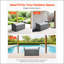 Banc de rangement imperméable avec capacité de 40 gallons, boîte de rangement en rotin PE et sièges confortables