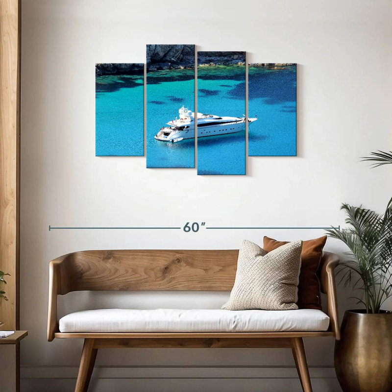 Mehar Yacht de luxe à Majorque, H 27 po x l 43 po