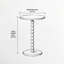 Solid Wood Pedestal Single-859411957