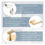 Porte-papier hygiénique auto-adhésif en or brossé - fixation murale en acier inoxydable-128699423