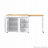 74.8" Kitchen Island with Extendable Dining Table,3 Drawers, Power Outlet-116077318